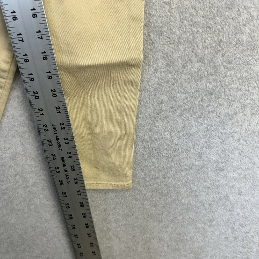 Levi's 721 High Rise Skinny Utility Women's 29x28 Khaki Beige Stretch‎ Denim NWT
